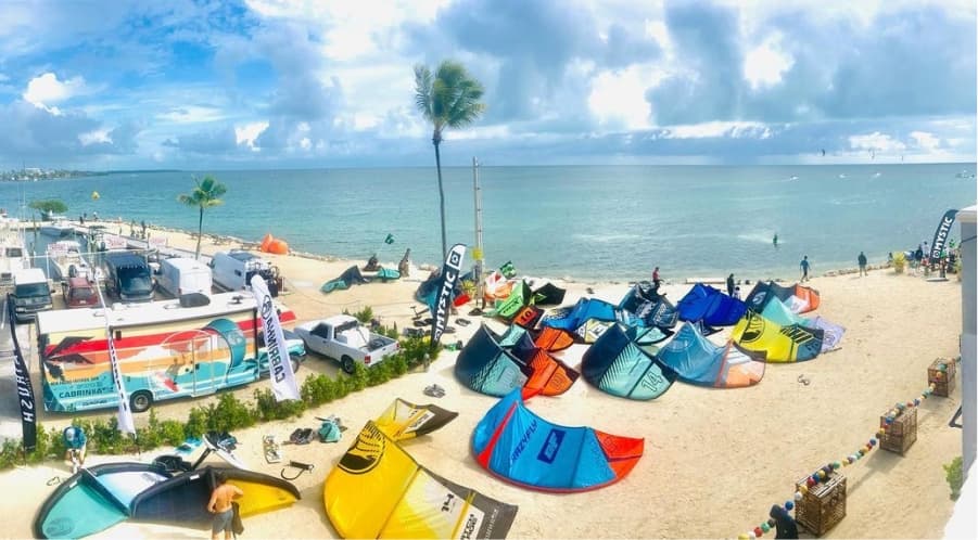 Islamorada Wind Games - Kites on Beach - Cabrinha - Otherside Boardsports